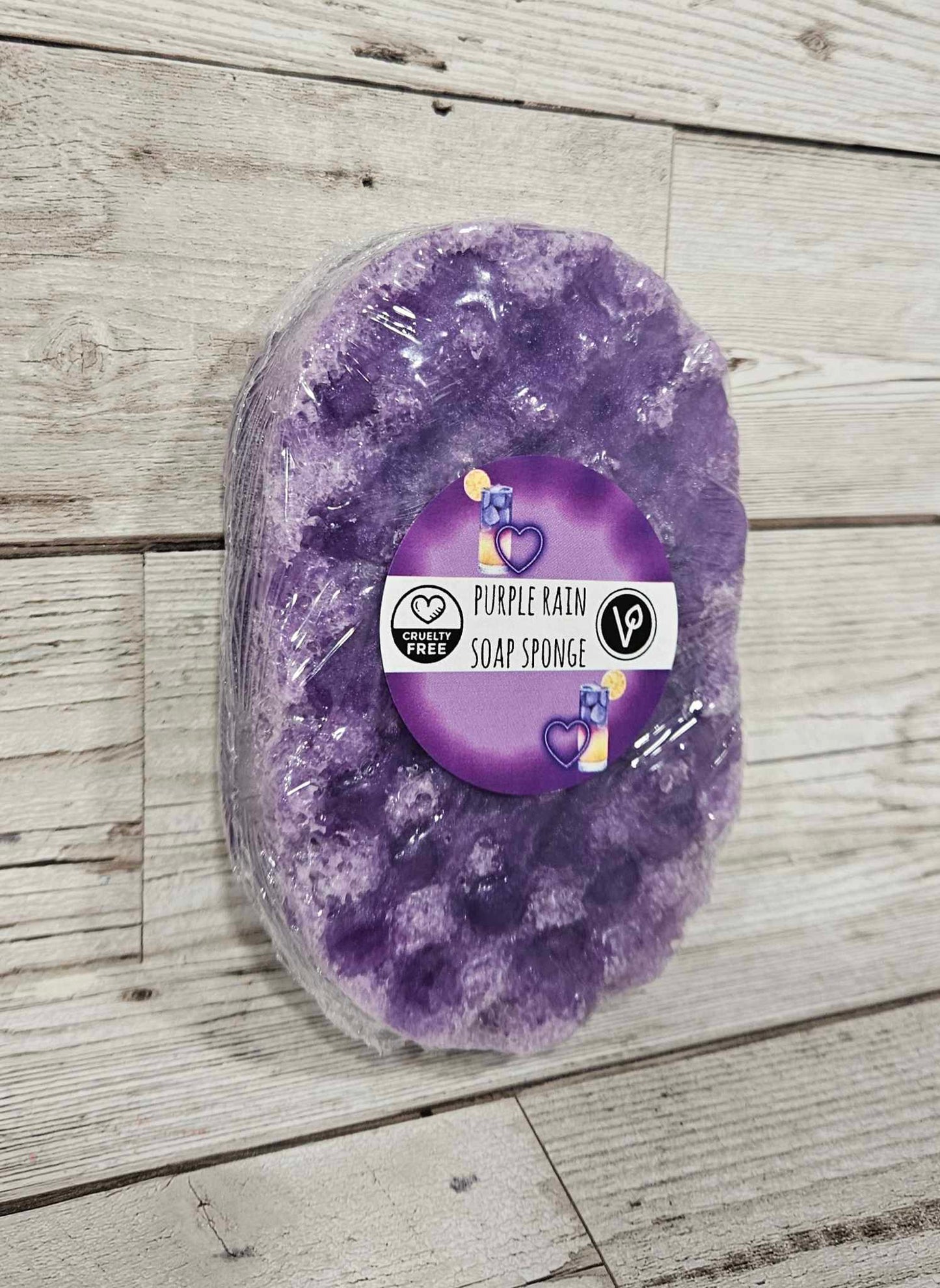 'Purple Rain' Exfoliating Soap Sponge
