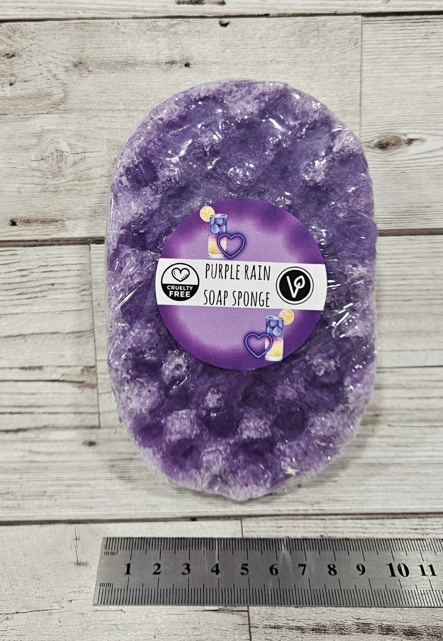 'Purple Rain' Exfoliating Soap Sponge