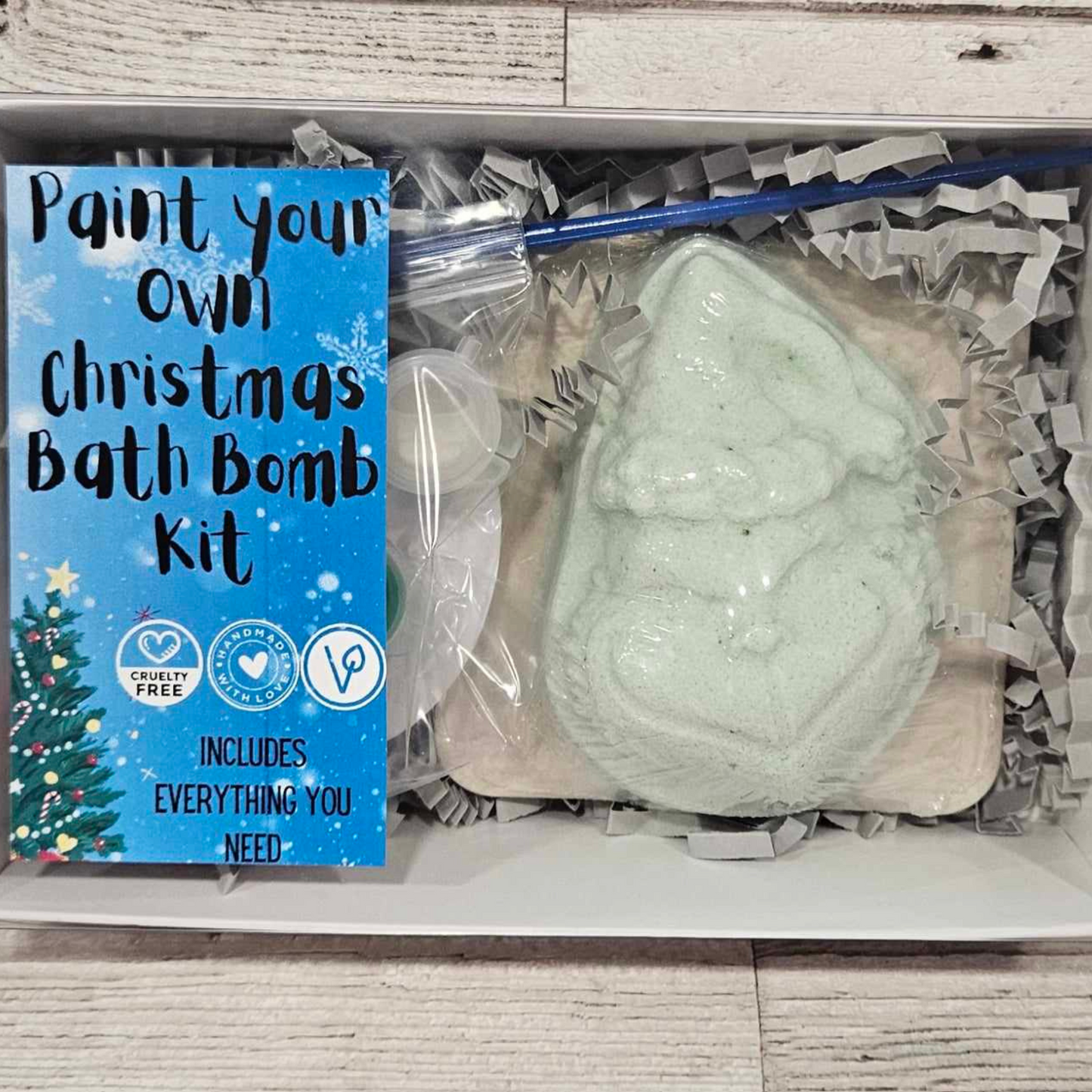 Bah Humbug Paint your own Bath Bomb Kit