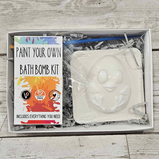 Chick Egg Paint your own Bath Bomb Kit
