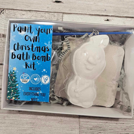 Olaf Paint your own Bath Bomb Kit