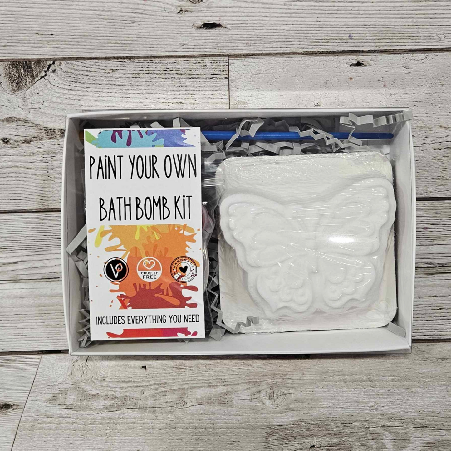 'Butterfly Dreams' Paint your own Bath Bomb Kit