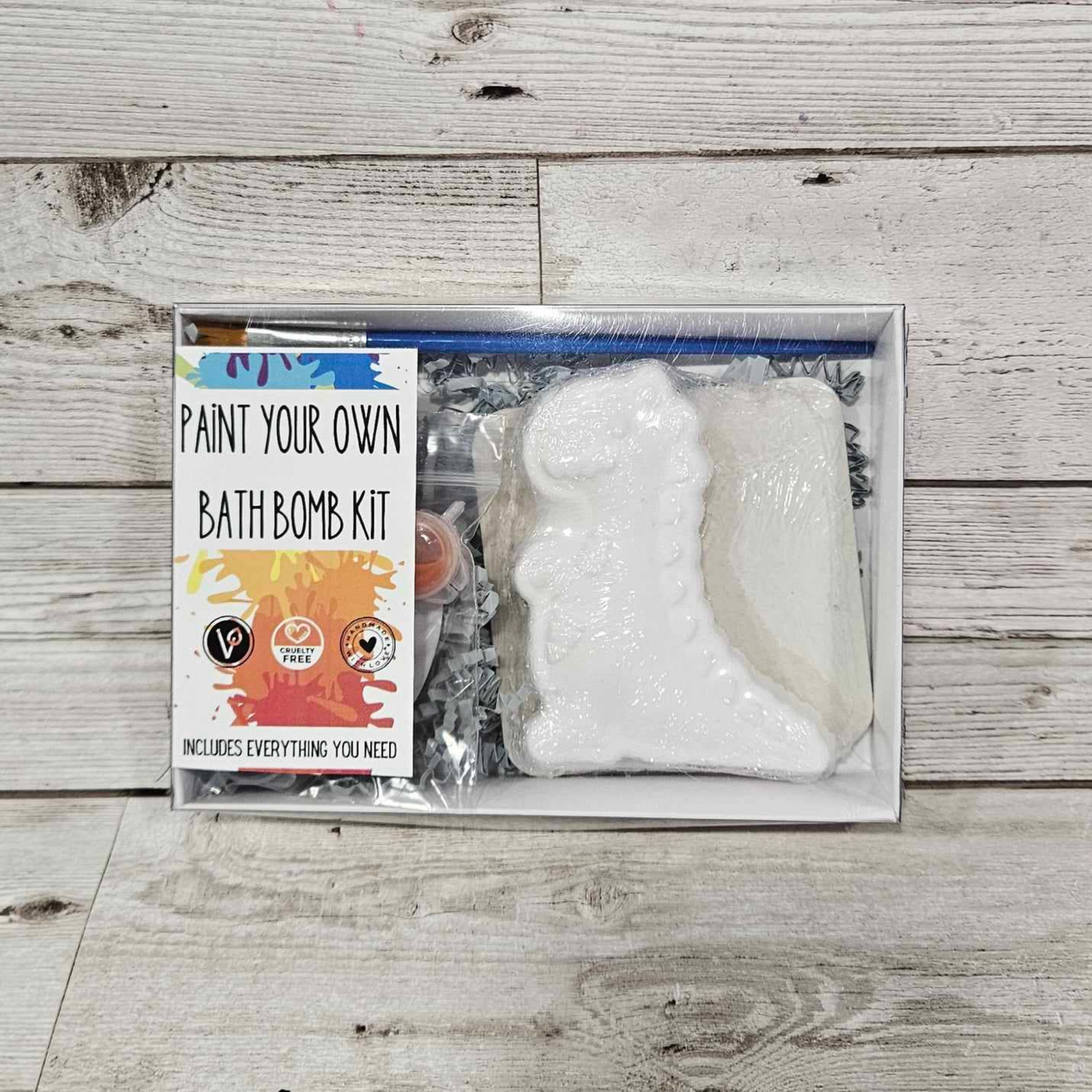 'Dinosaur' Paint your own Bath Bomb Kit