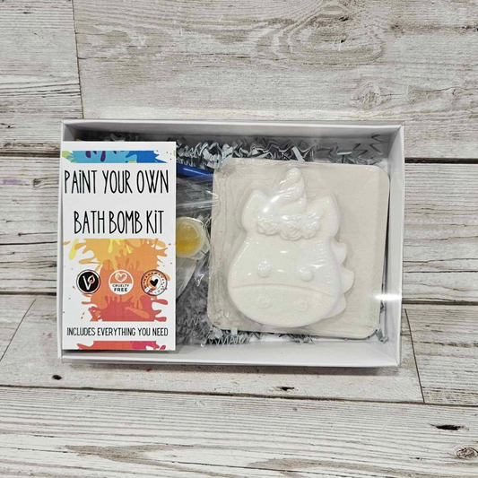 'Magically Mythical Unicorn' Paint your own Bath Bomb Kit