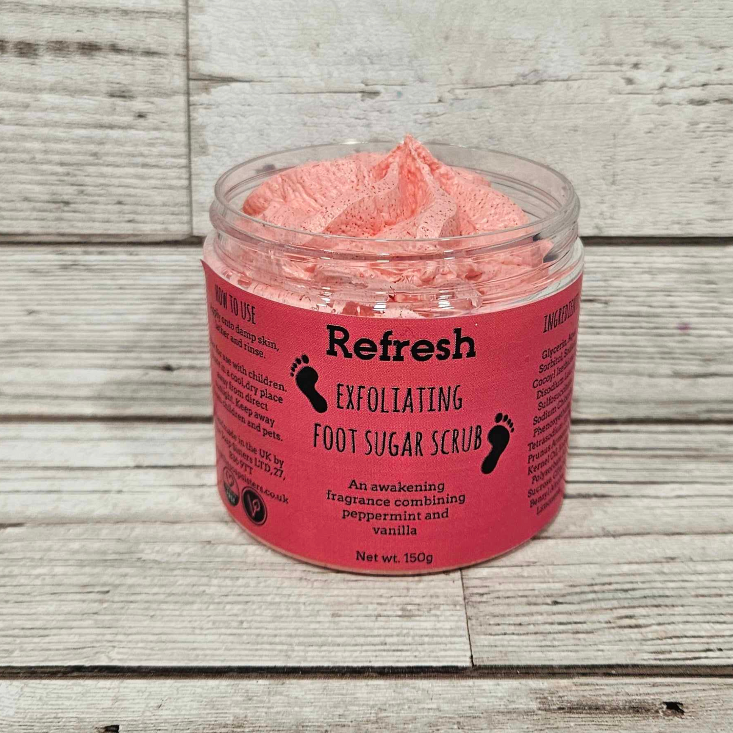 Refresh Exfoliating Foot Sugar Scrub-150g
