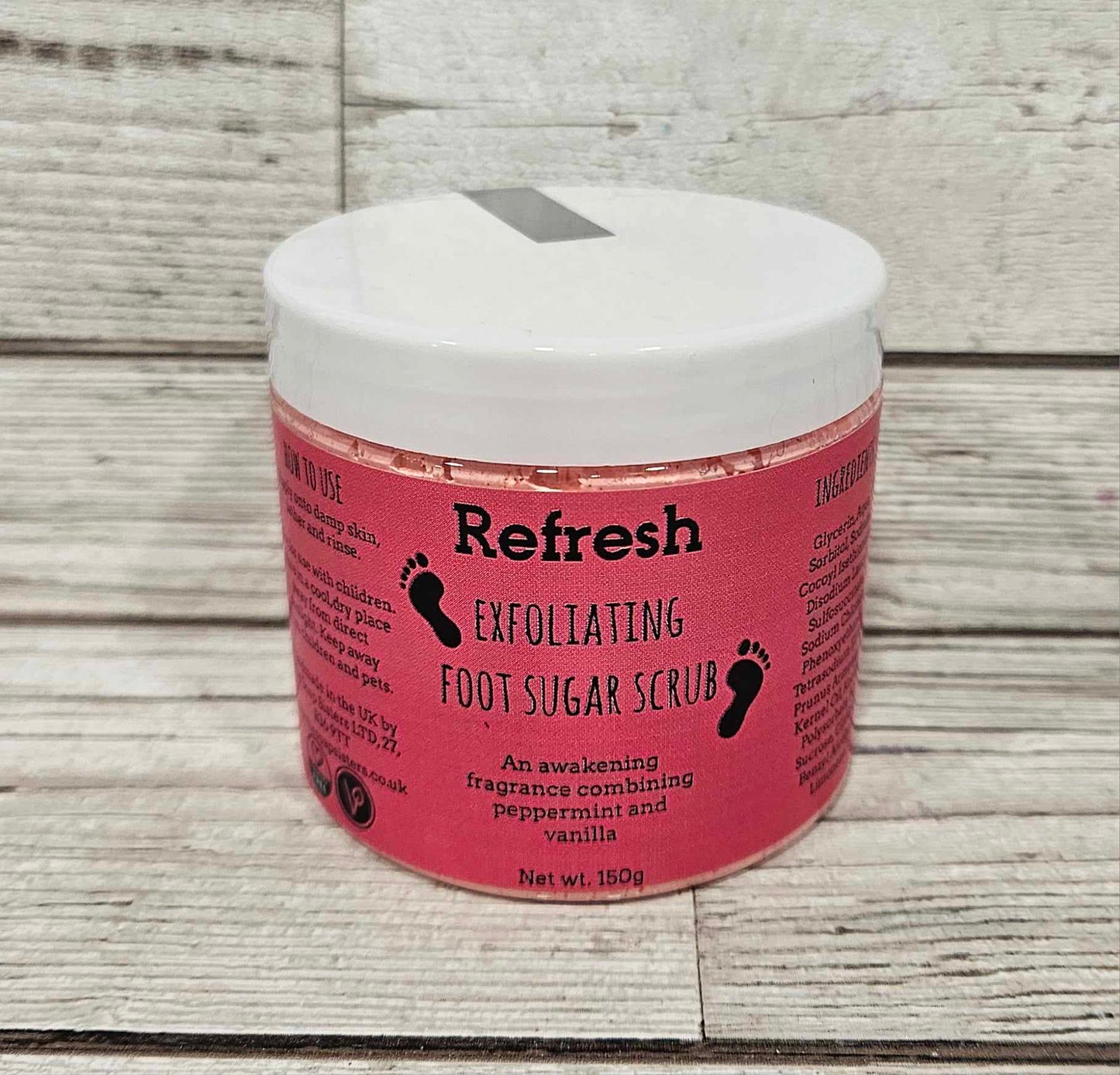 Refresh Exfoliating Foot Sugar Scrub-150g