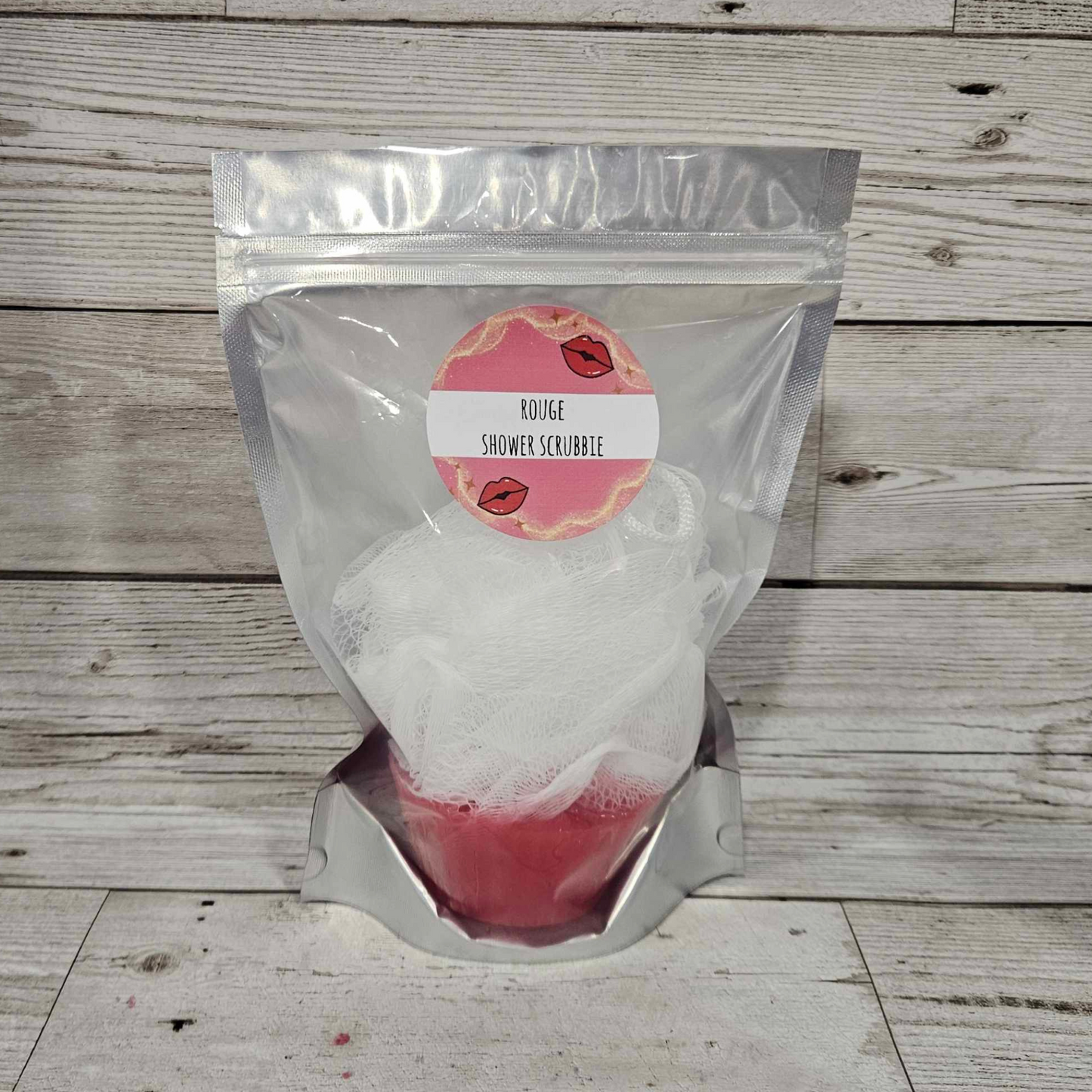 'Rouge' Shower Scrubbie