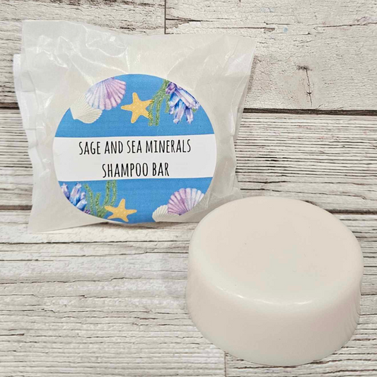 'Sage and Sea Minerals' Shampoo Bar