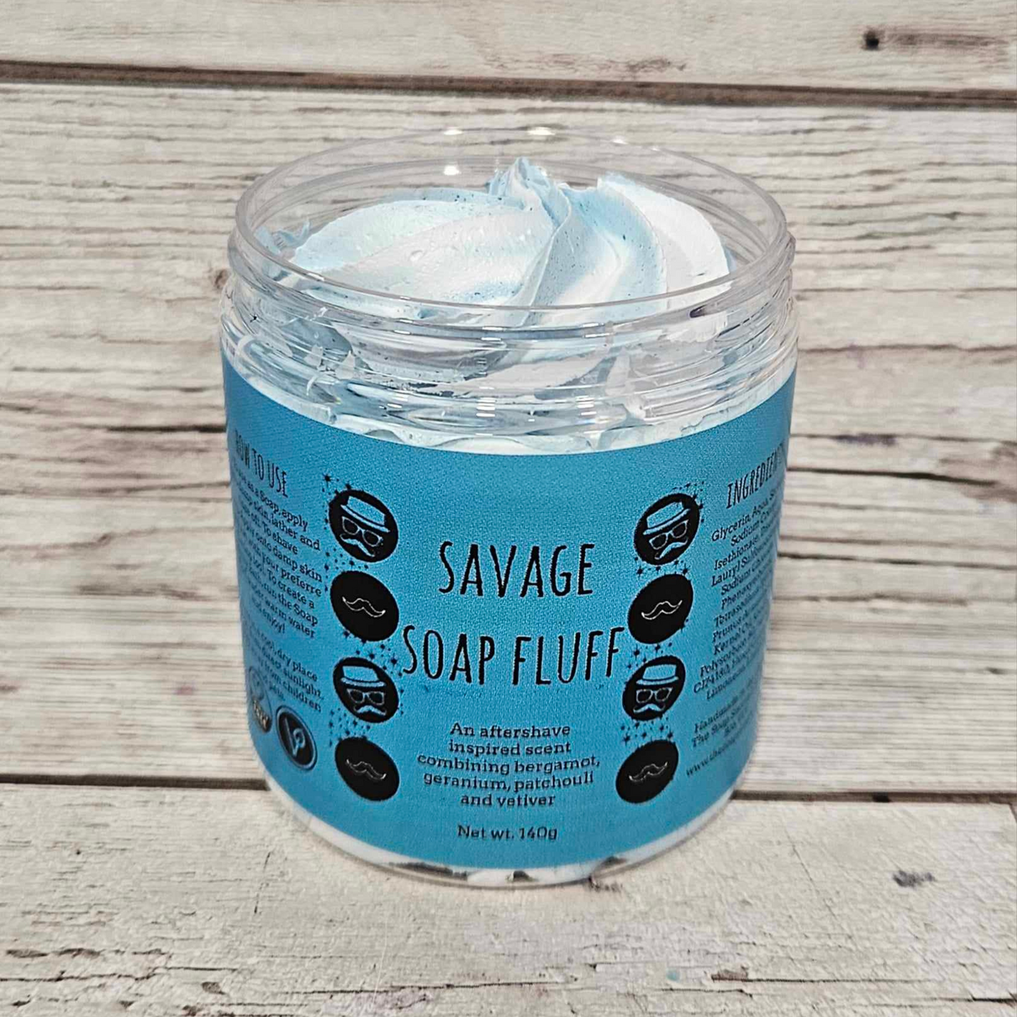 'Savage' Whipped Soap Fluff