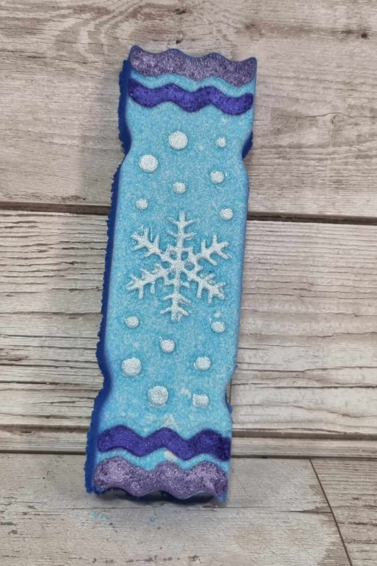 Snowflake Cracker Bath Bomb