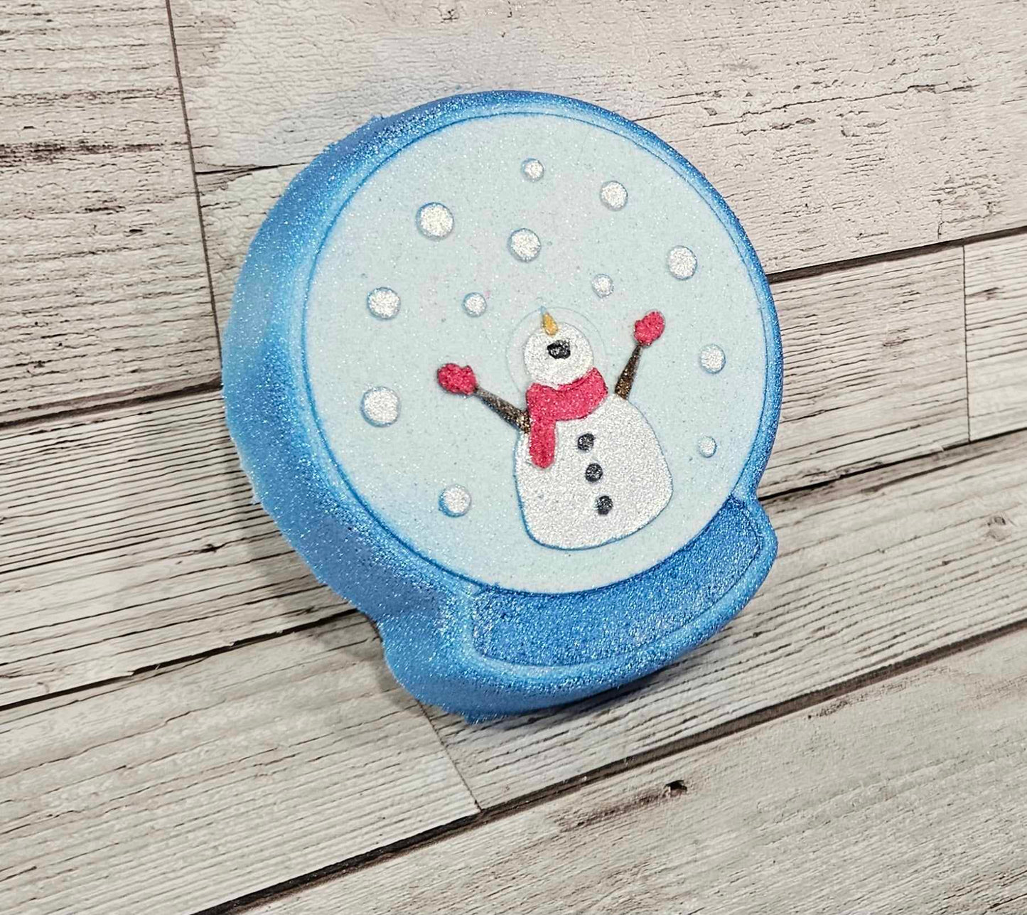 'Snowman Snowglobe' Bath Bomb