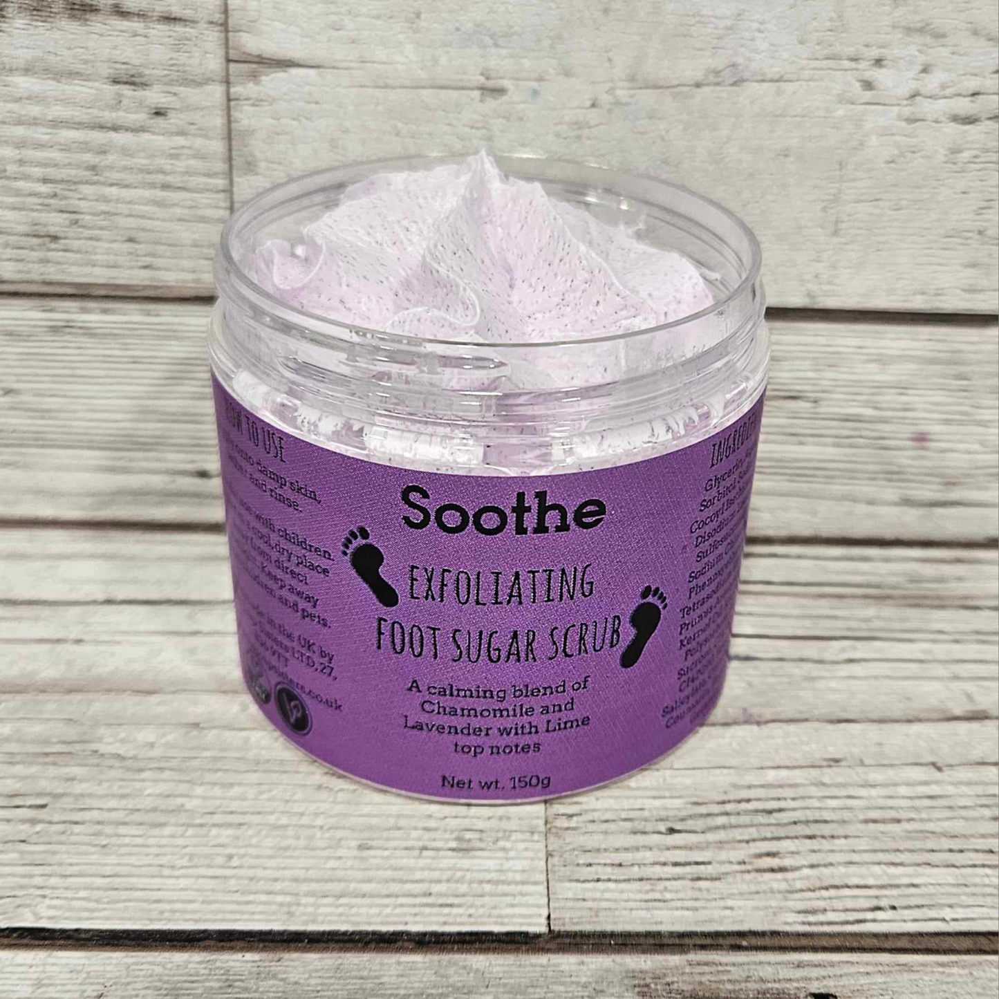 'Soothe' Exfoliating Foot Sugar Scrub-150g