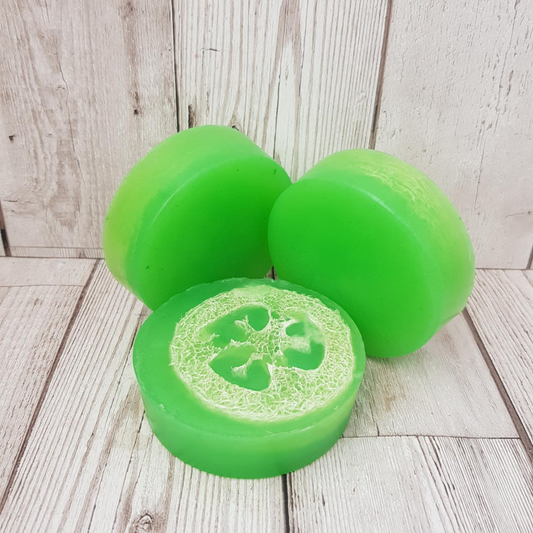 'Strawberry and Lime' Loofah Soap Bar