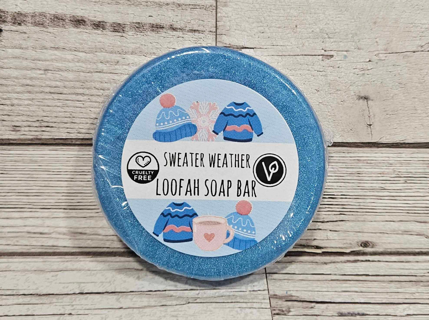 Sweater Weather Loofah Soap Bar