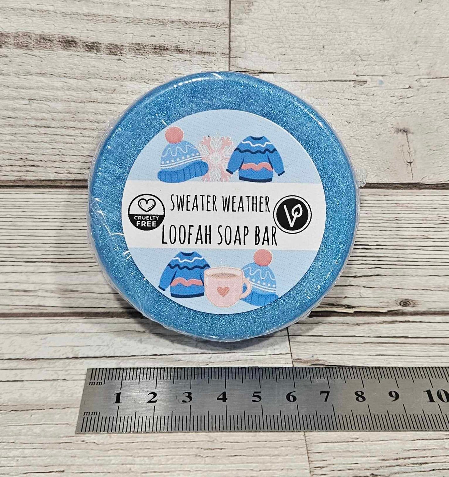 Sweater Weather Loofah Soap Bar