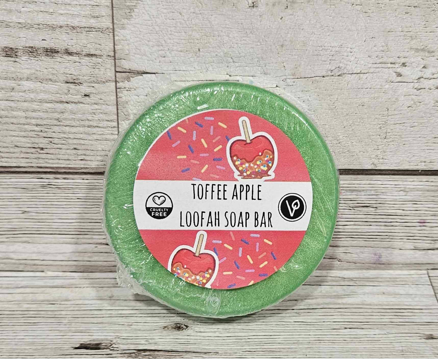 Toffee Apple Loofah Soap Bar