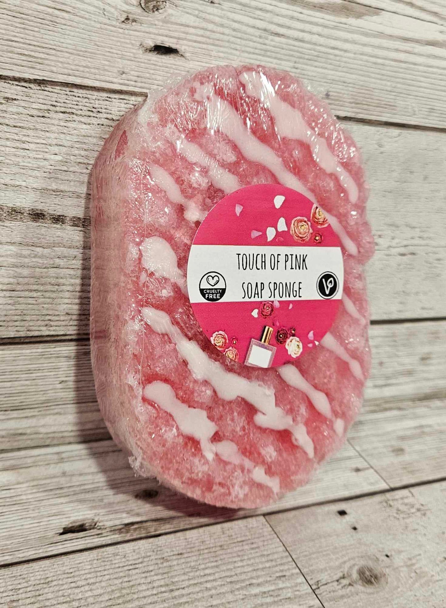 'Touch of Pink' Soap Sponge