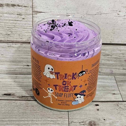 Trick or Treat Halloween Whipped Soap Fluff