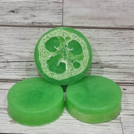 'Tropical Mango and Lime' Loofah Soap Bar