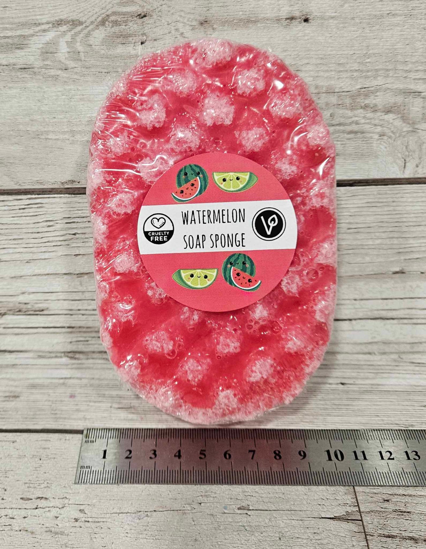 'Watermelon' Exfoliating Soap Sponge