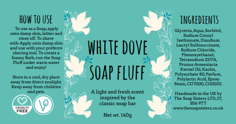 'White Dove' Whipped Soap Fluff