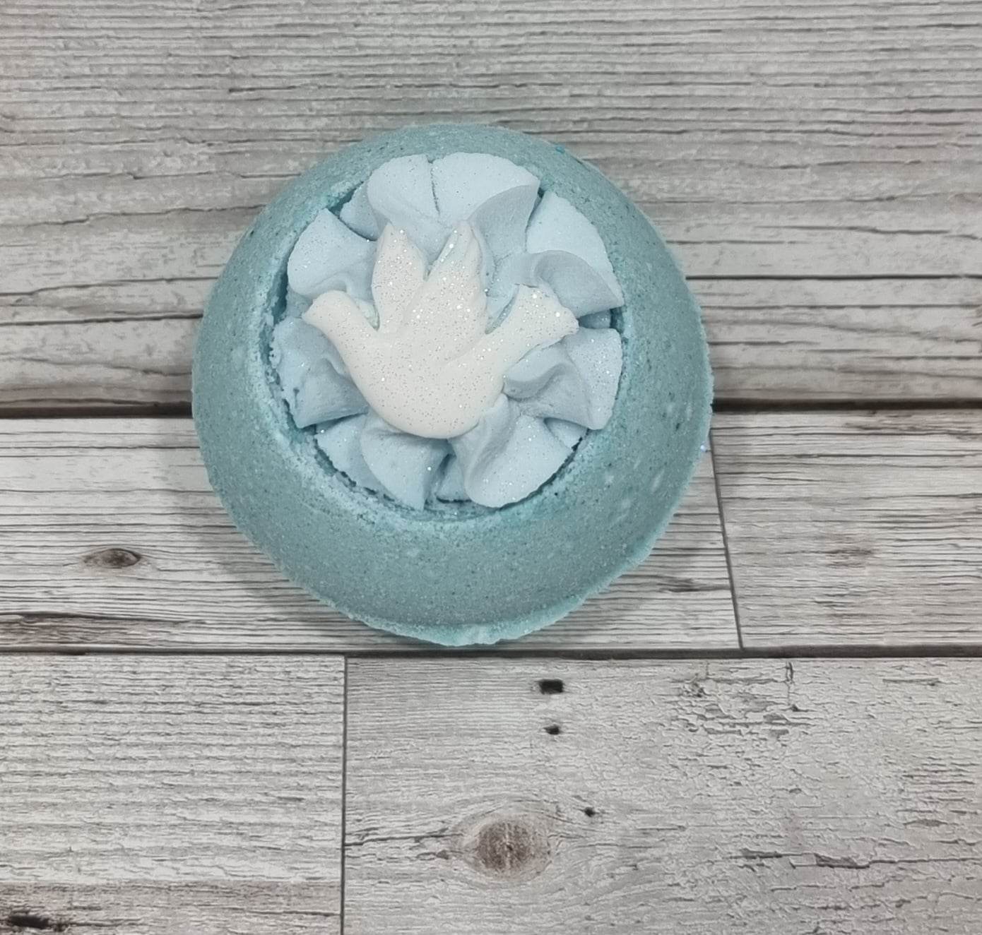 'White Dove' Whipped Top Bath Bomb