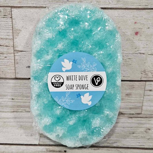 'White Dove' Exfoliating Soap Sponge