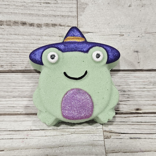 Witchy Halloween Frog Bath Bomb