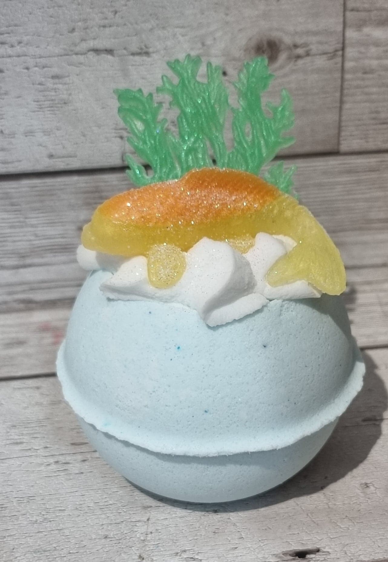 'Go Fish' Whipped Top Bath Bomb