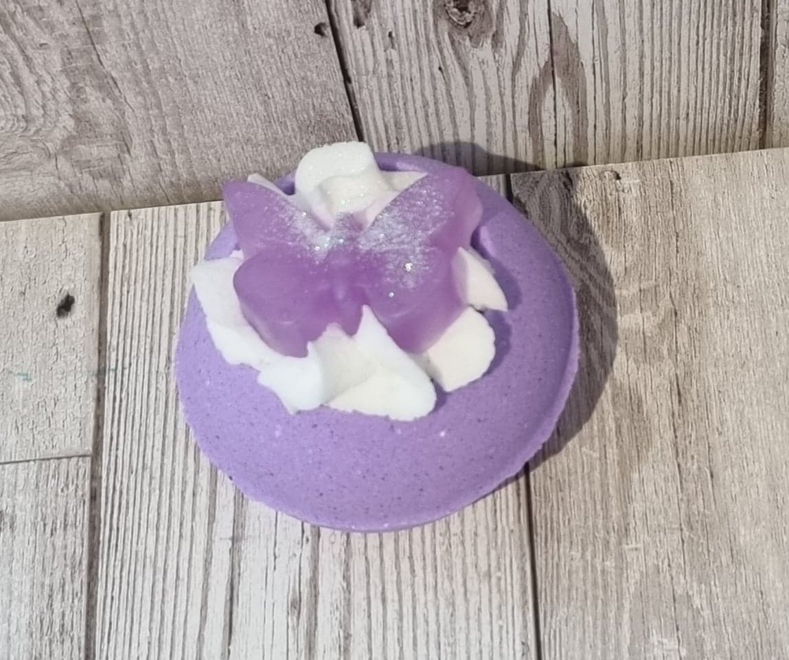 'Butterfly Dreams' Whipped Top Bath Bomb