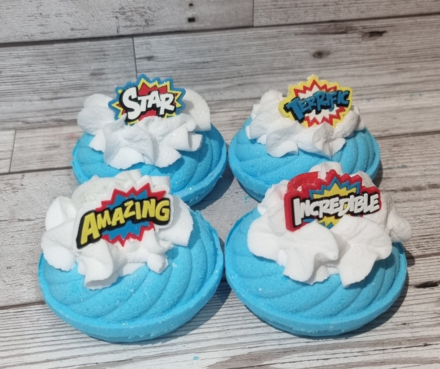 'Comic Rings' Bath Bomb