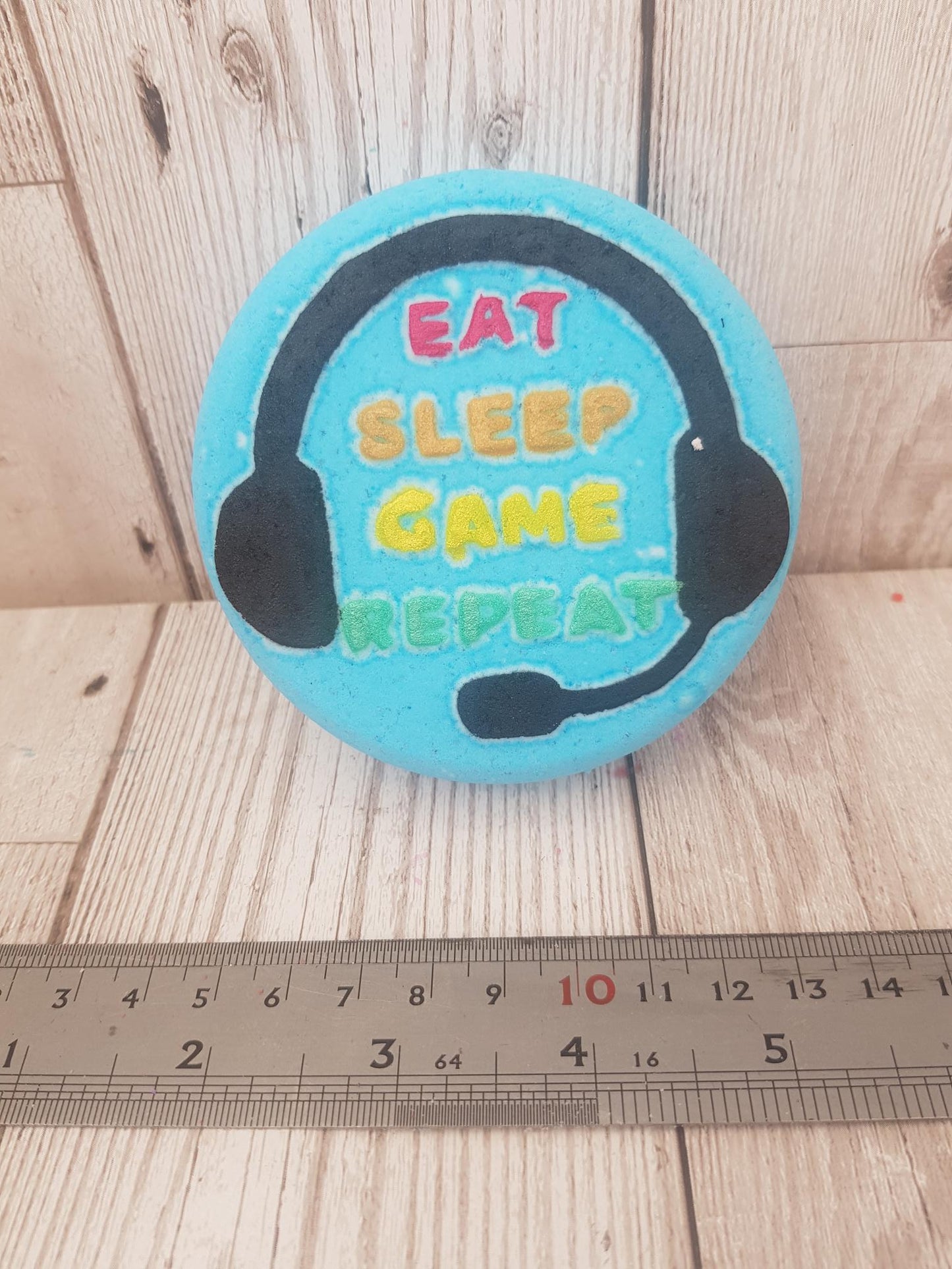 'Eat Sleep Game Repeat' Bath Bomb
