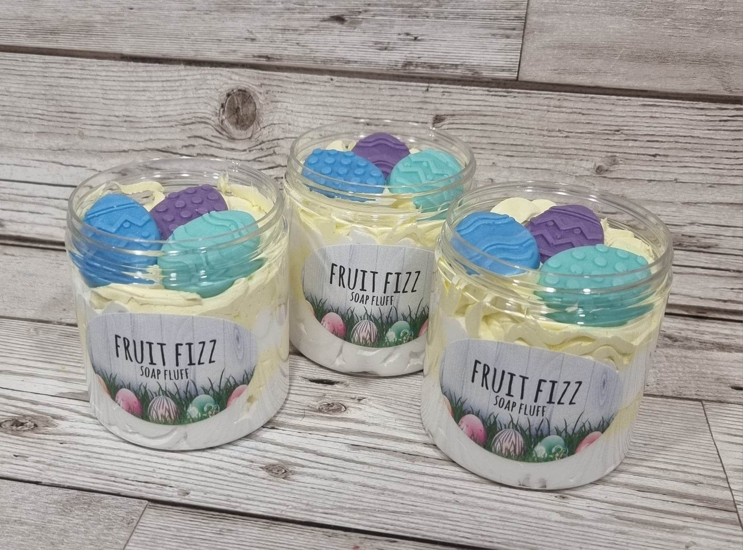 'Fruit Fizz' Easter egg Soap Fluff