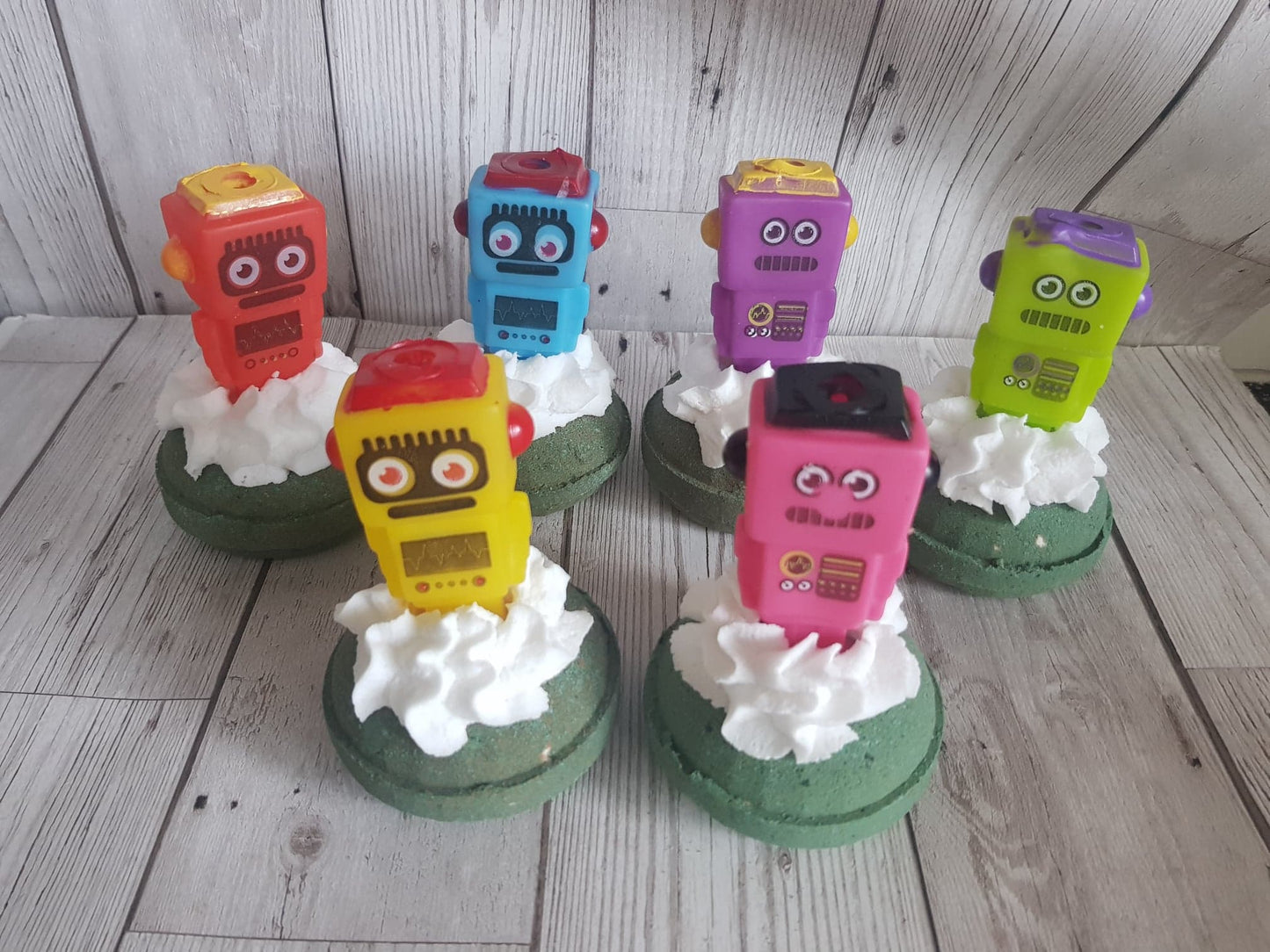 'I am Robot' Bath Ring (Assorted colours)