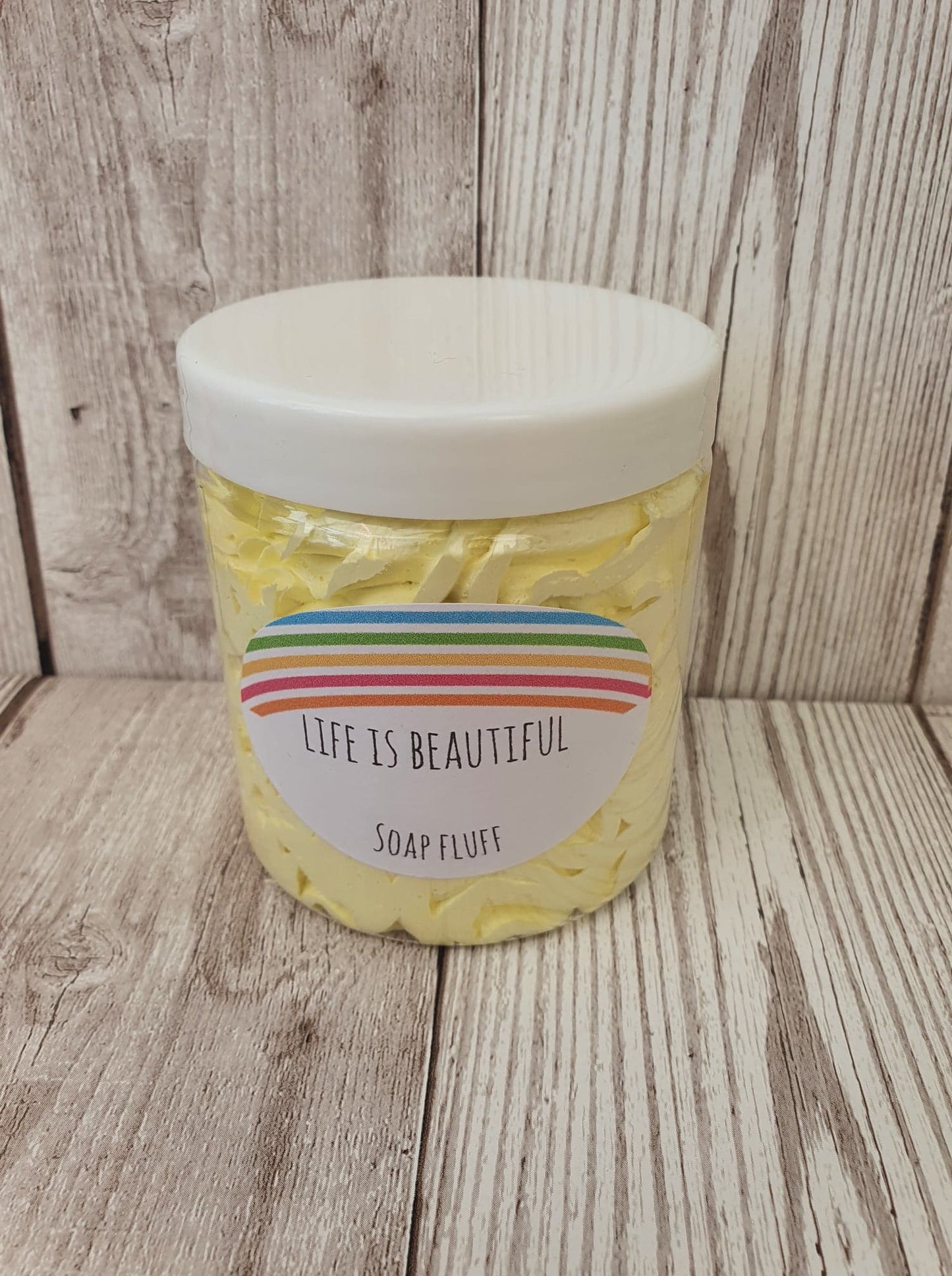 'Life is Beautiful' Soap Fluff