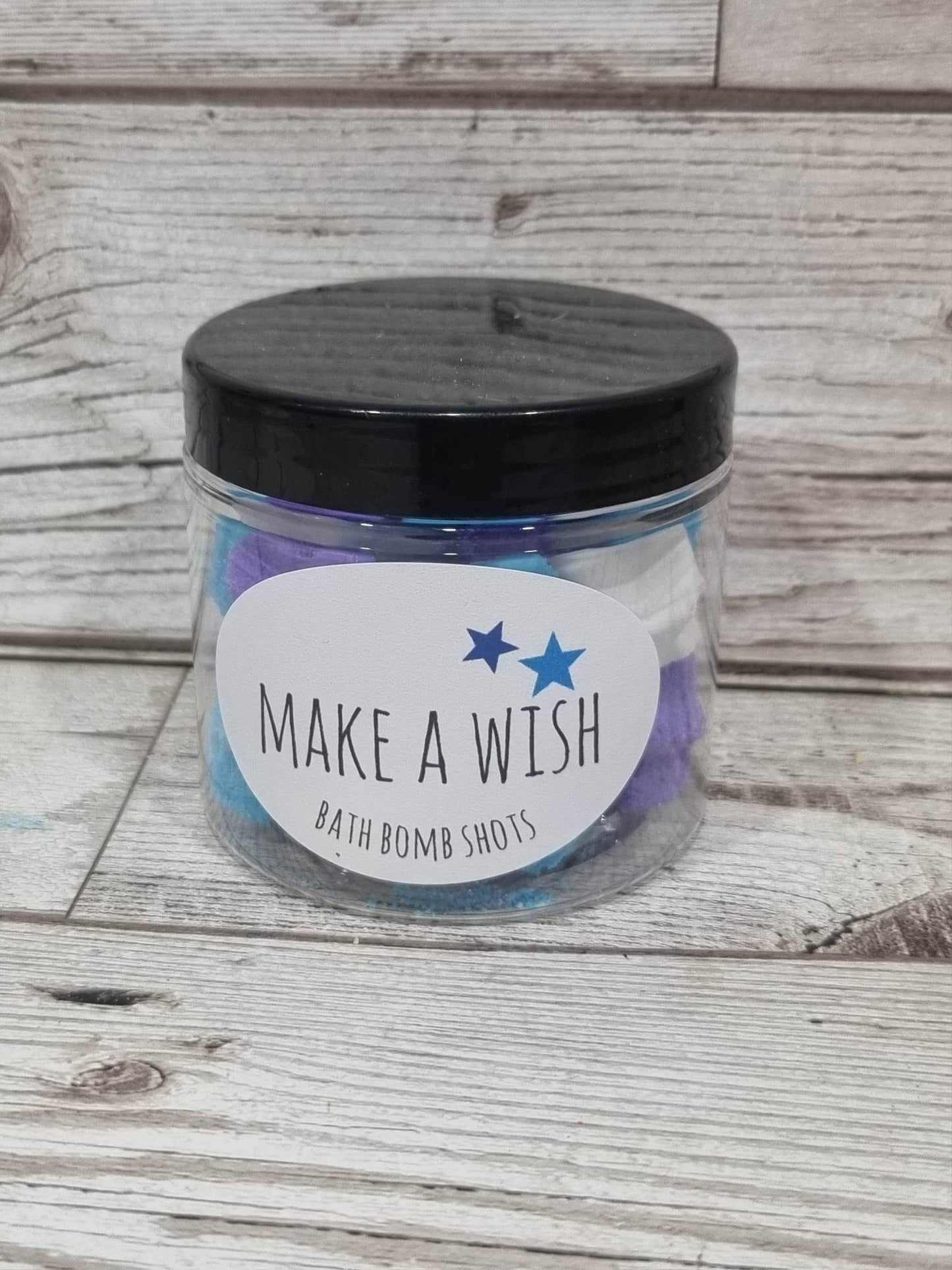 'Make a Wish' Bath Bomb Shots