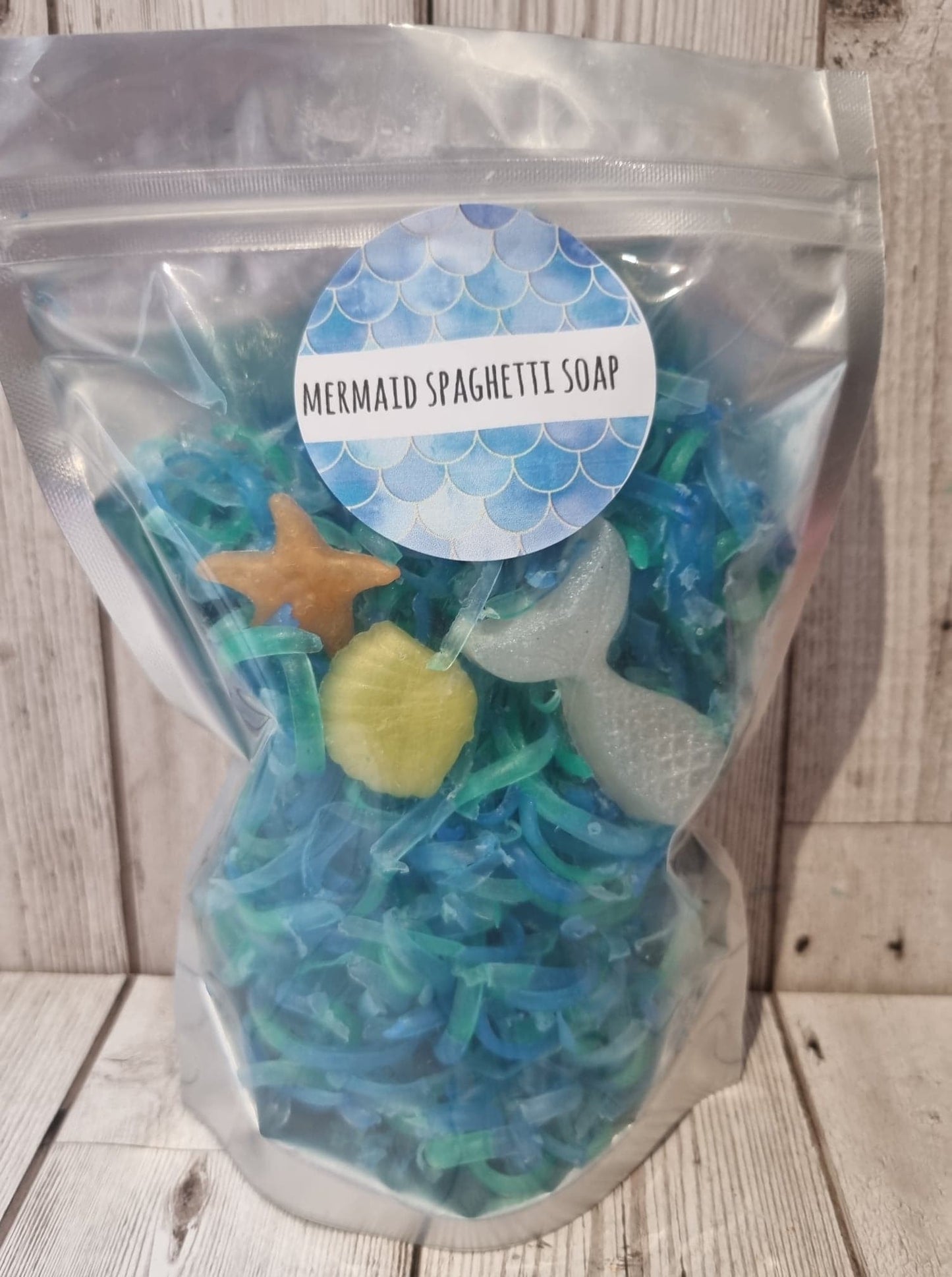 'Mermaid' Spaghetti Soap