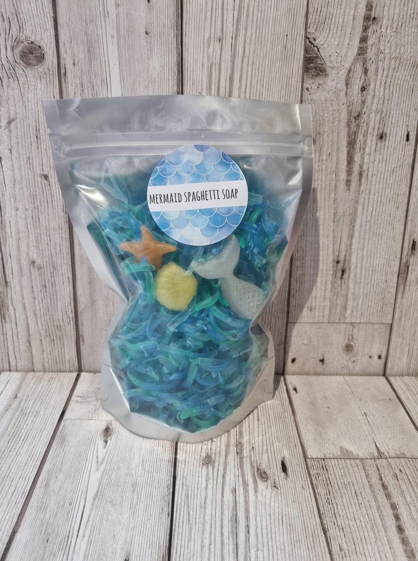 'Mermaid' Spaghetti Soap