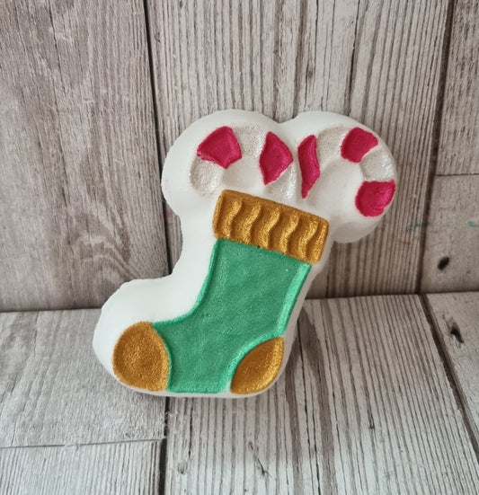 Christmas Stocking Bath Bomb