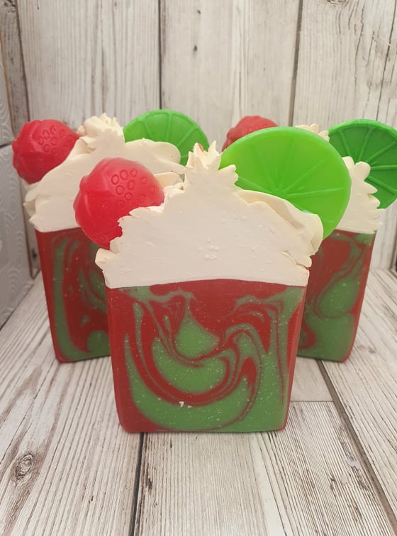 'Strawberries and Lime' Soap Bar