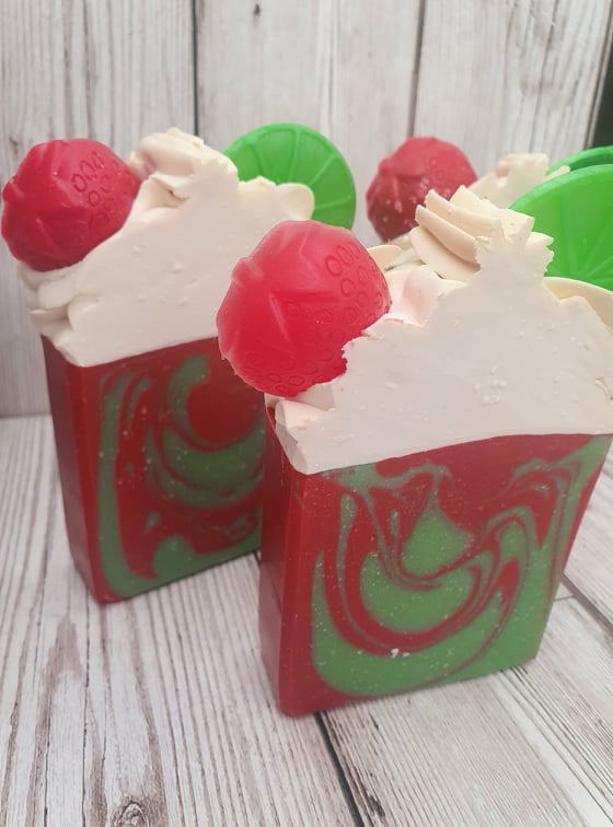'Strawberries and Lime' Soap Bar
