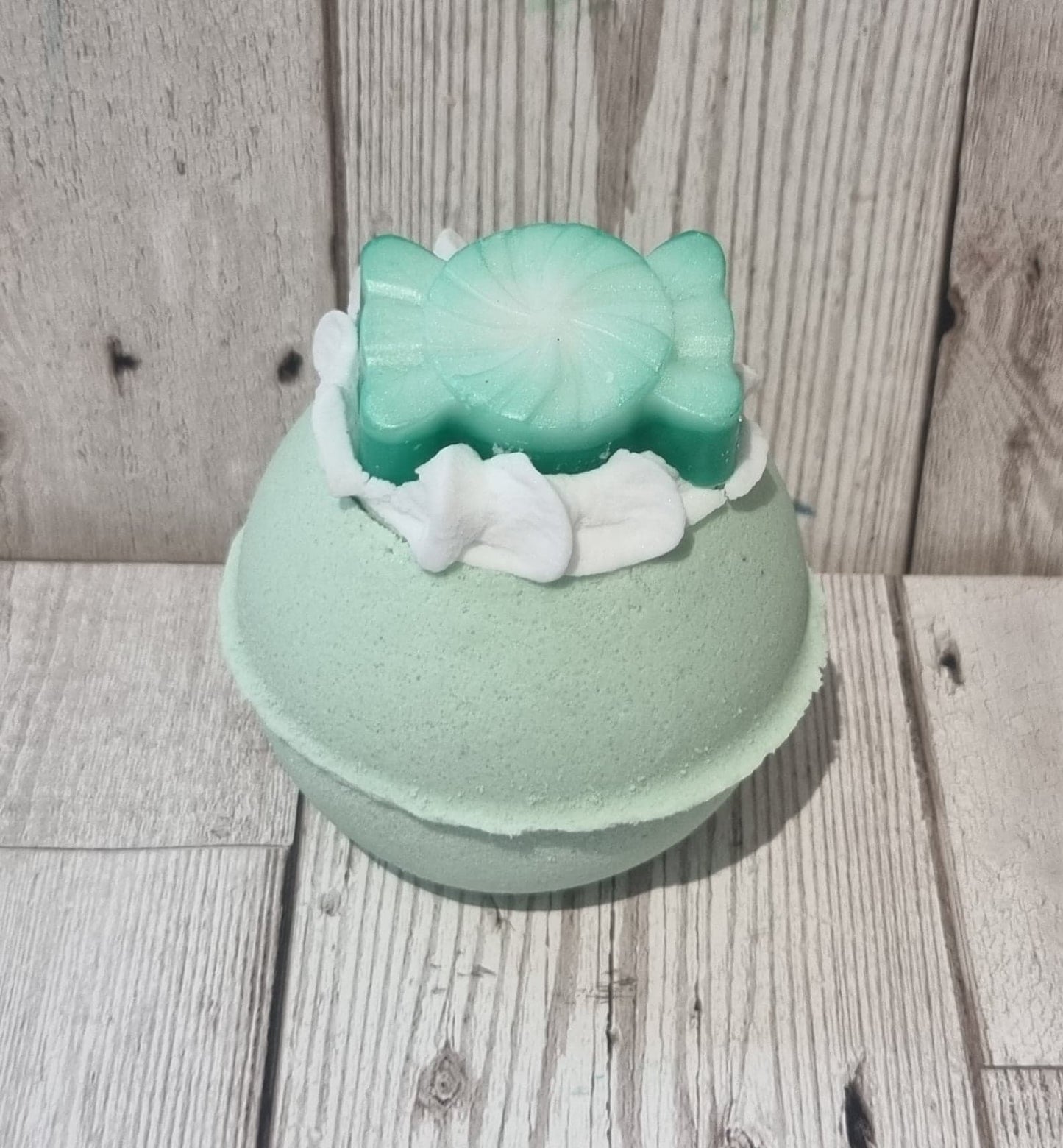 'Sweet Peppermint' Whipped Top Bath Bomb