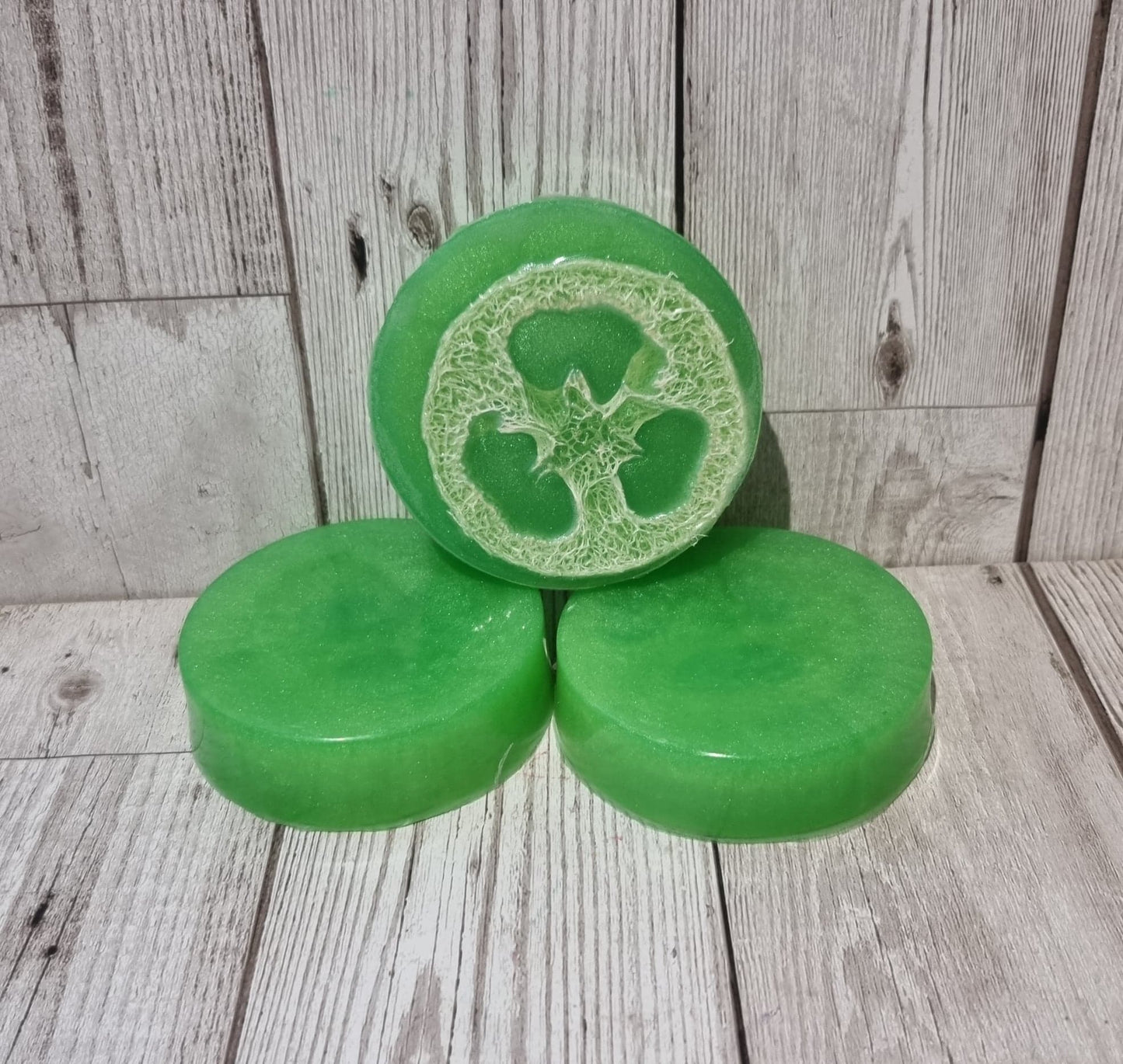 Toffee Apple Loofah Soap Bar