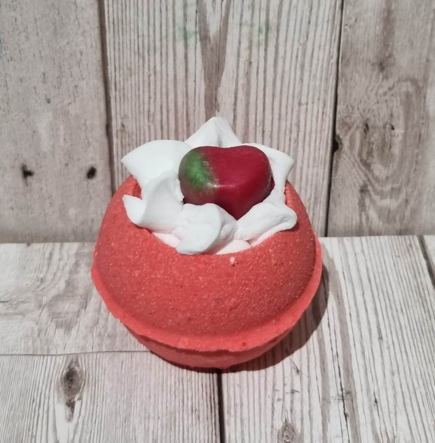 'Toffee Apple' Whipped Top Bath Bomb