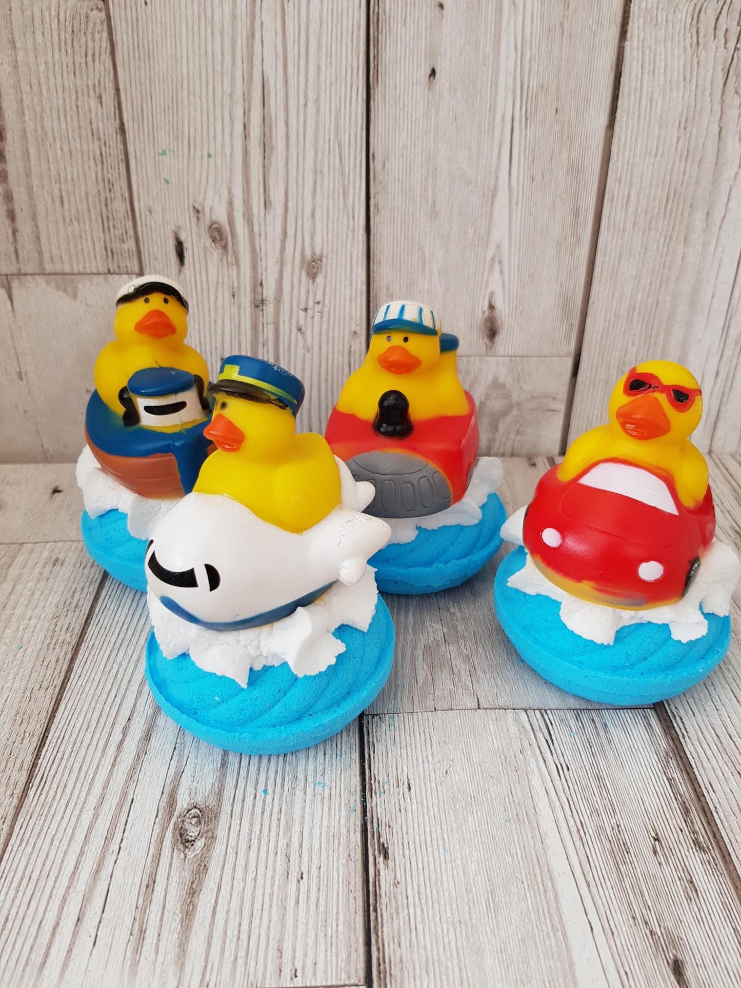 'Transport Ducky' Bath Ring (Assorted)
