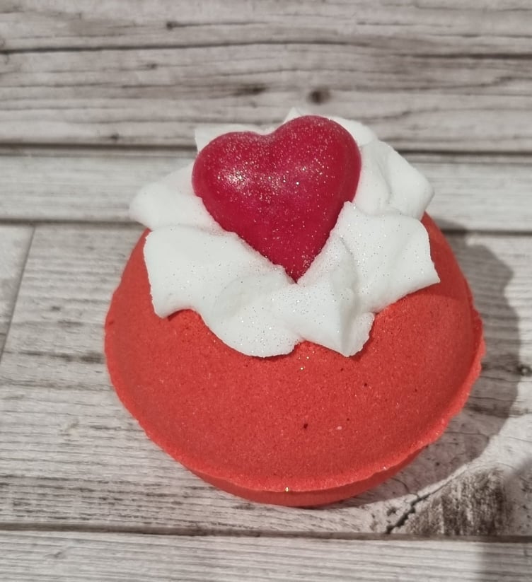 'With Love' Whipped Top Bath Bomb