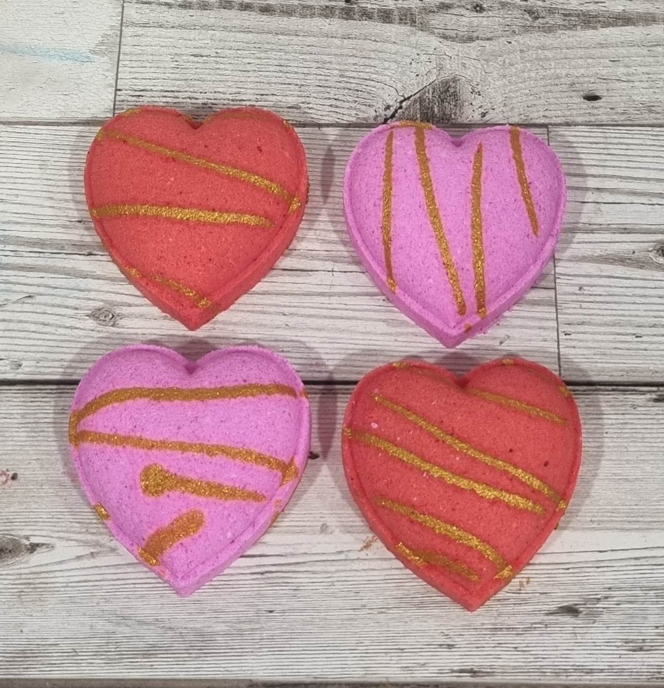 'With Love' Set of 4 Bath Bombs